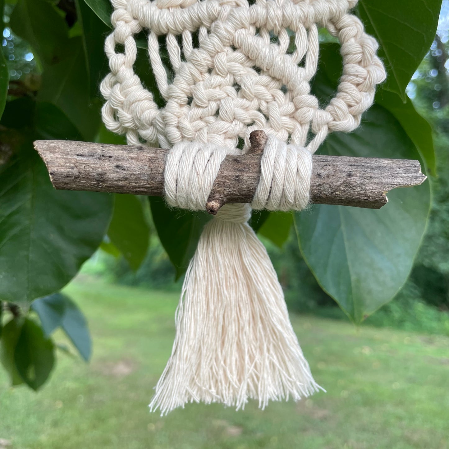 Macrame Owl Wall Hanger Small