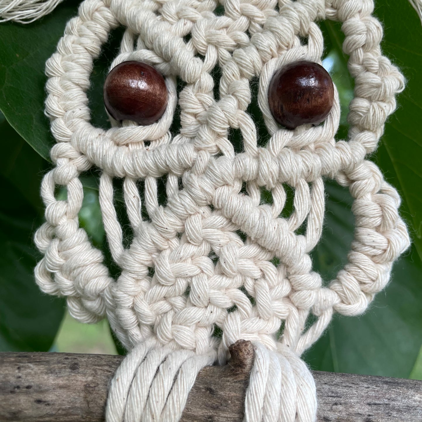 Macrame Owl Wall Hanger Small