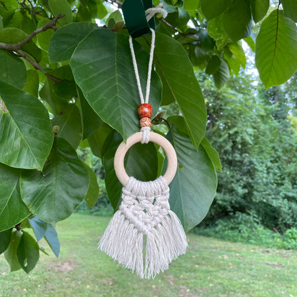 Macrame Car Hanger and Diffuser