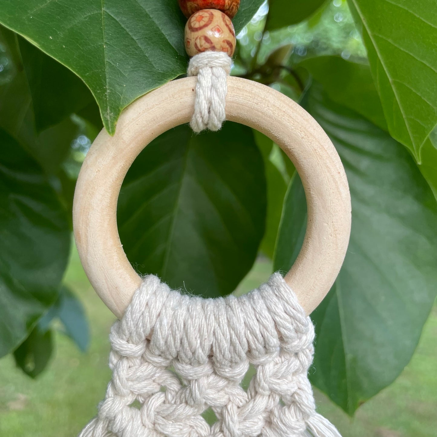 Macrame Car Hanger and Diffuser