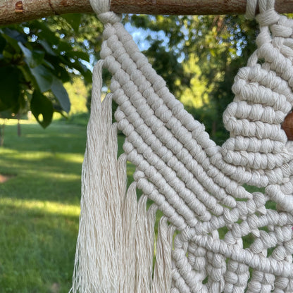 Macrame Owl with Wings