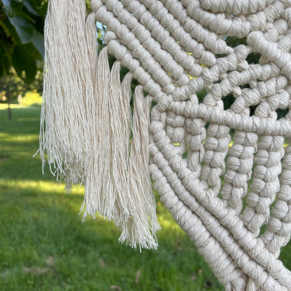 Macrame Owl with Wings