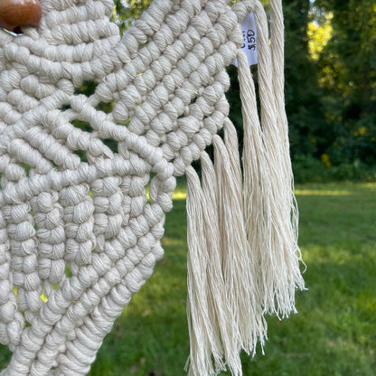 Macrame Owl with Wings