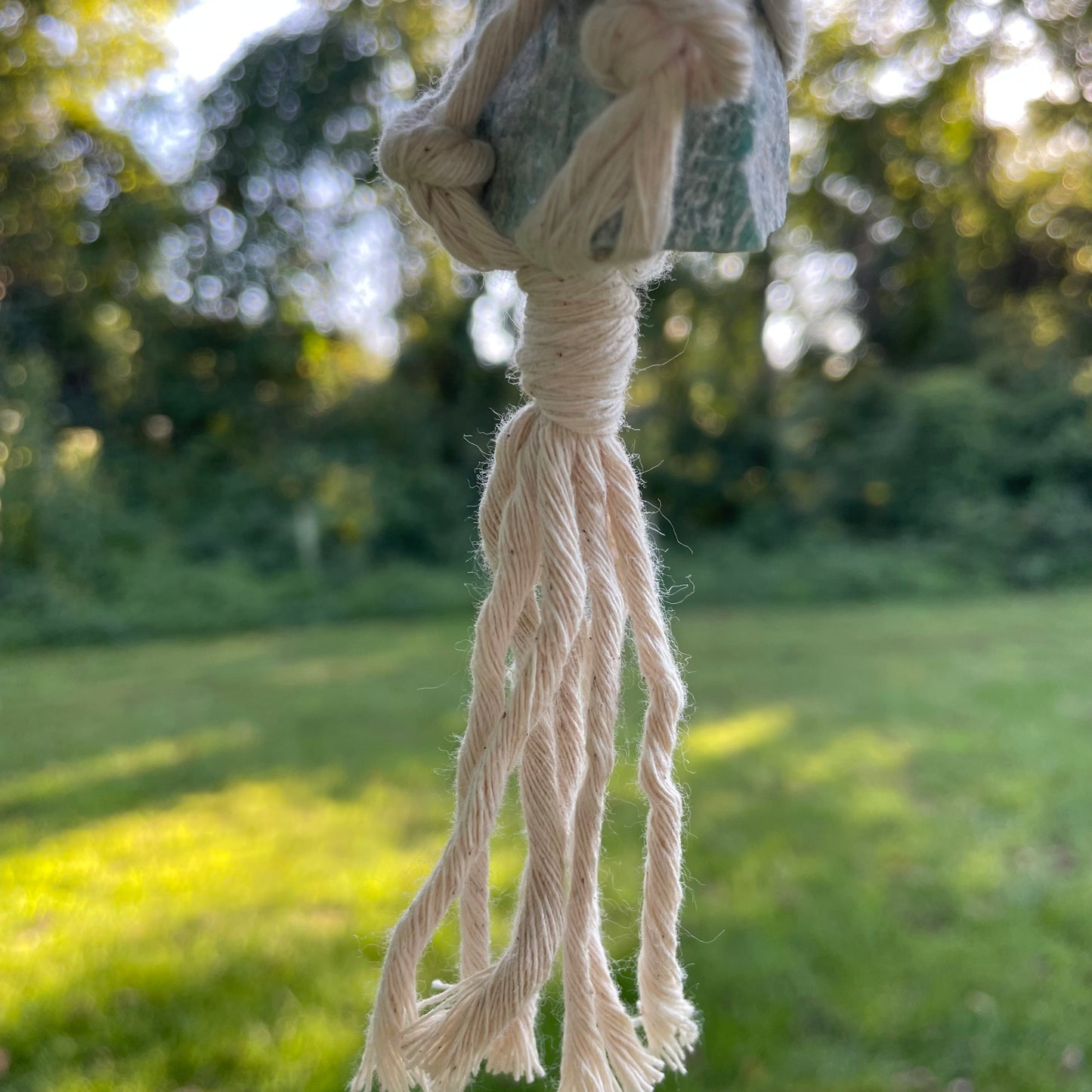 Macrame Crystal Wall Hanger