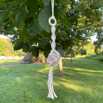 Macrame Crystal Wall Hanger