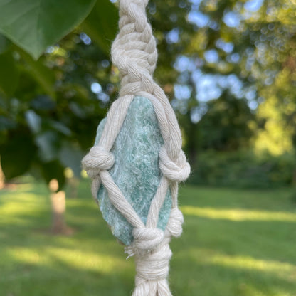 Macrame Crystal Wall Hanger