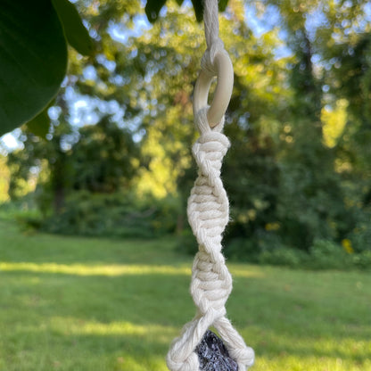 Macrame Crystal Wall Hanger