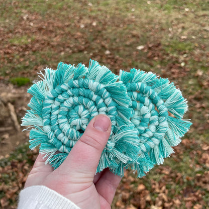 Macrame Car Coasters