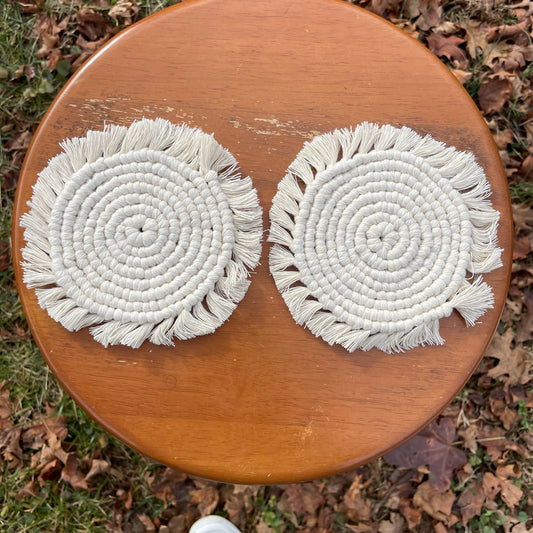 Macrame Coasters