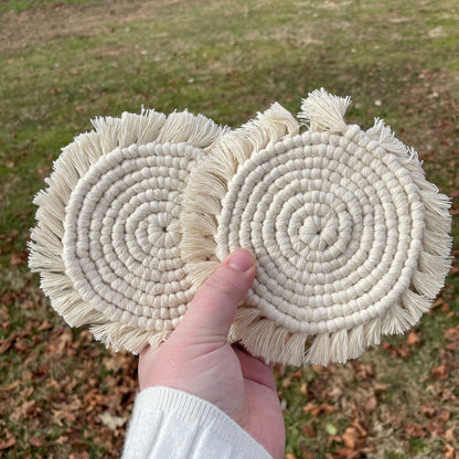 Macrame Coasters