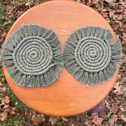 Macrame Coasters