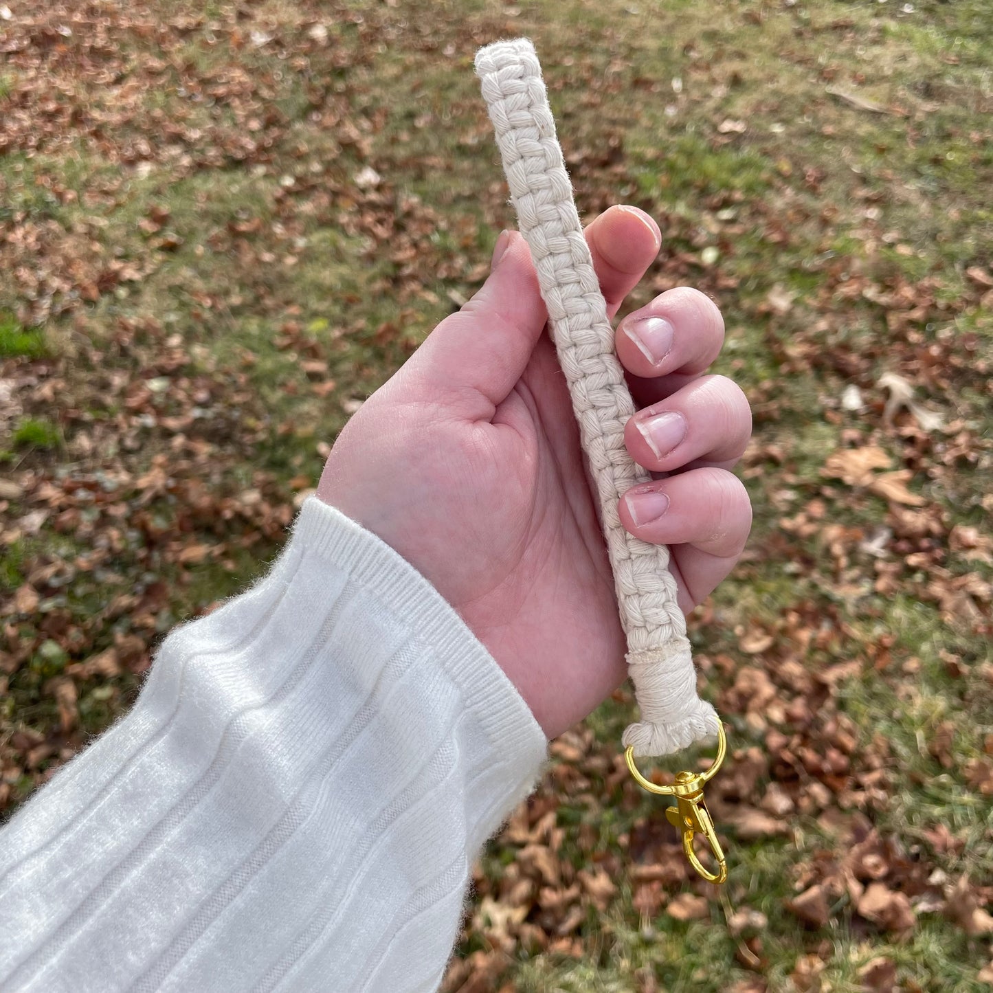 Macrame Wristlet