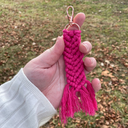 Macrame Keychain