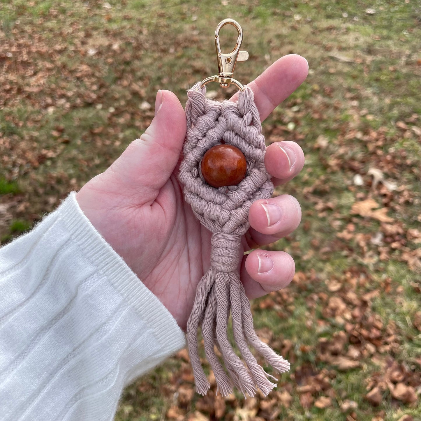 Macrame Keychain