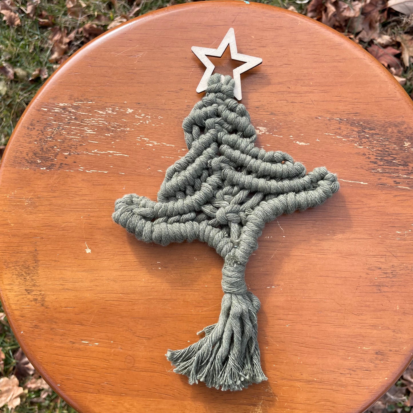 Macrame Tree Ornament