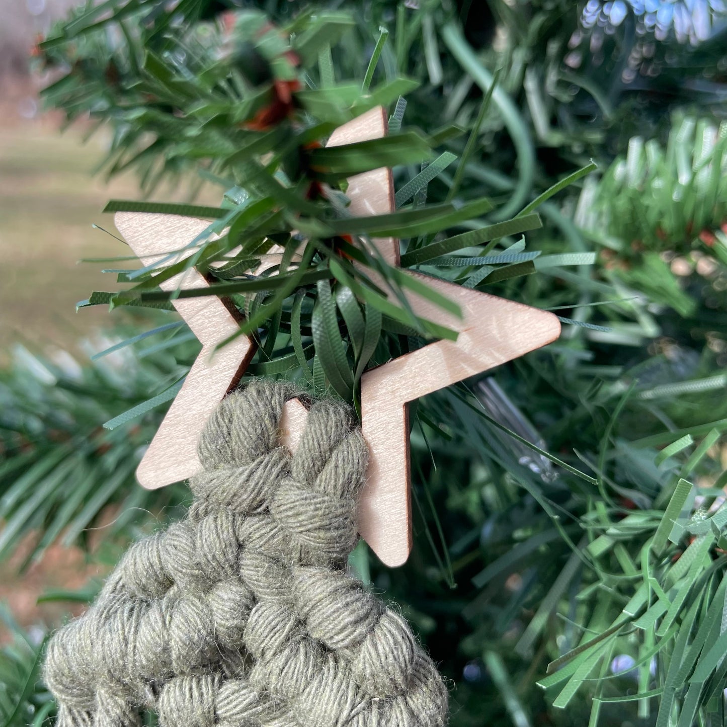 Macrame Tree Ornament