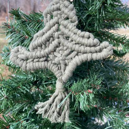 Macrame Tree Ornament