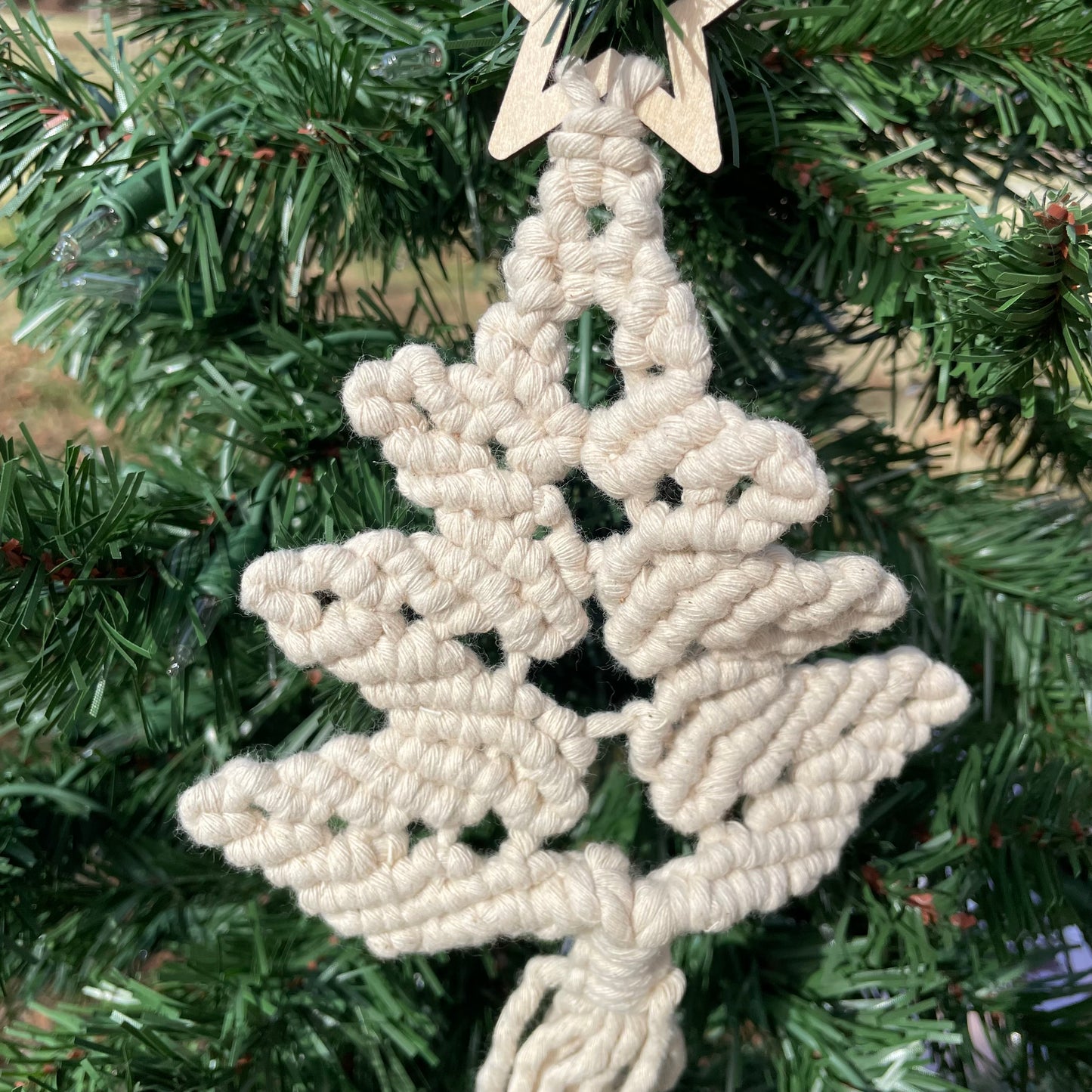 Macrame Tree Ornament