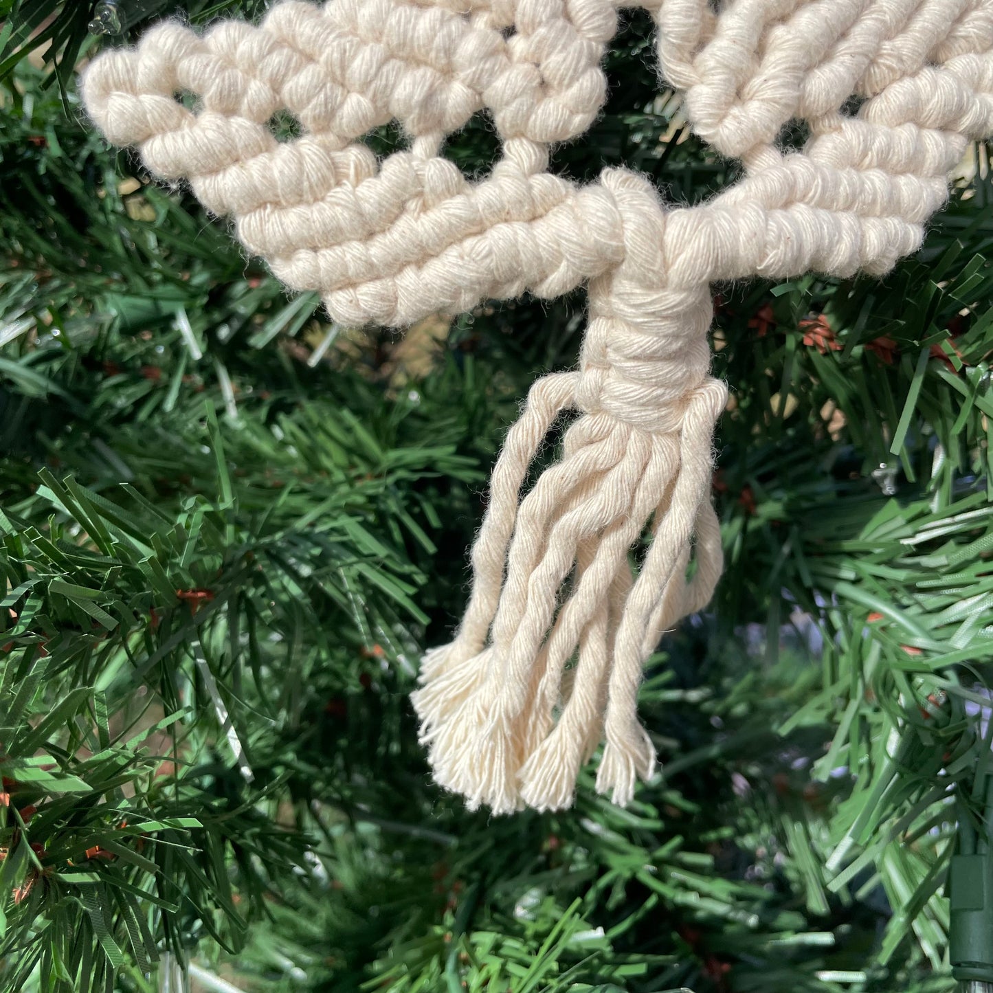 Macrame Tree Ornament