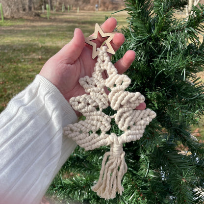 Macrame Tree Ornament