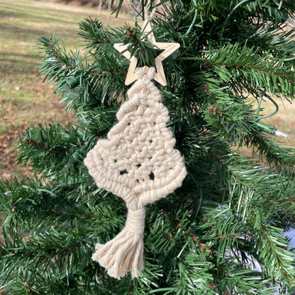 Macrame Tree Ornament