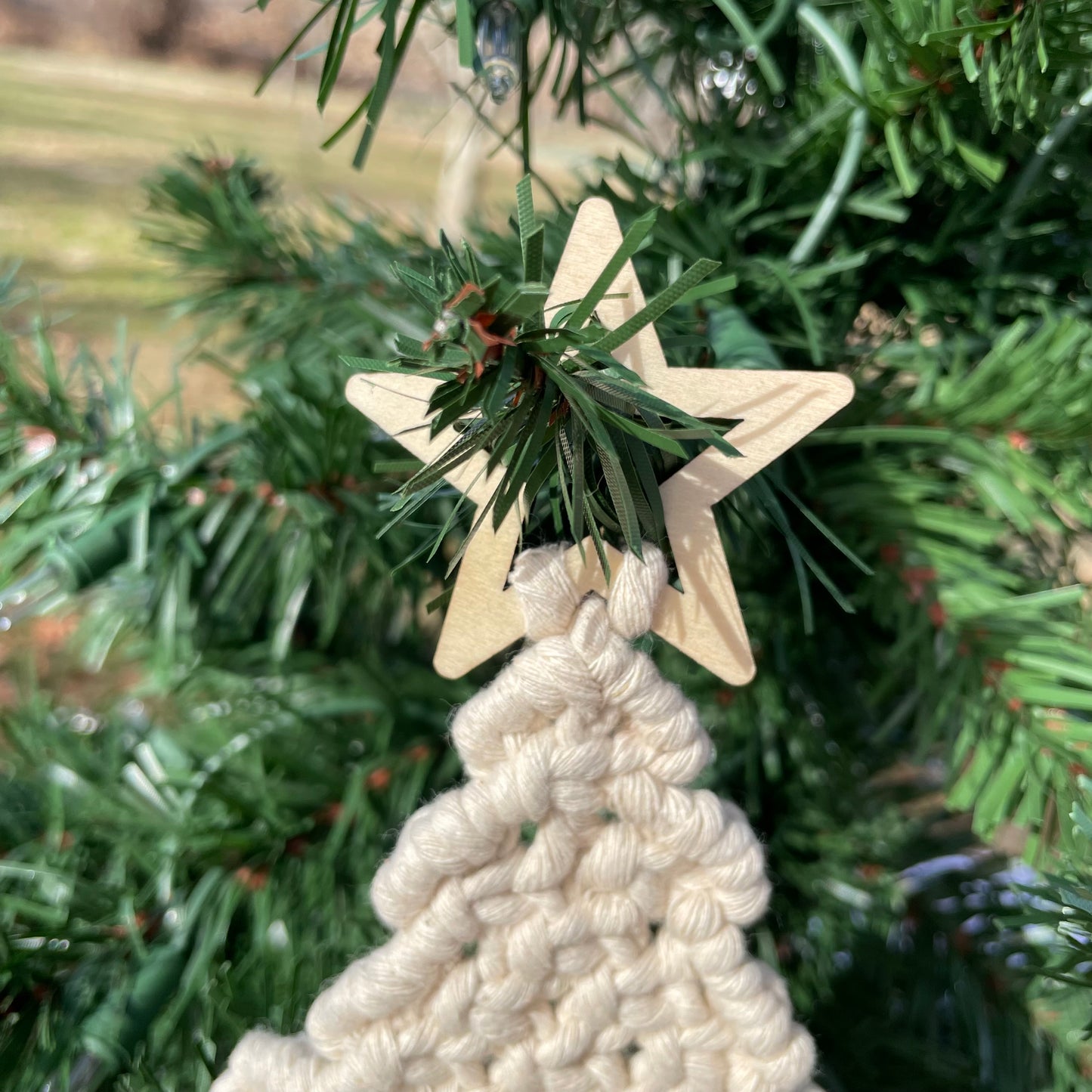 Macrame Tree Ornament