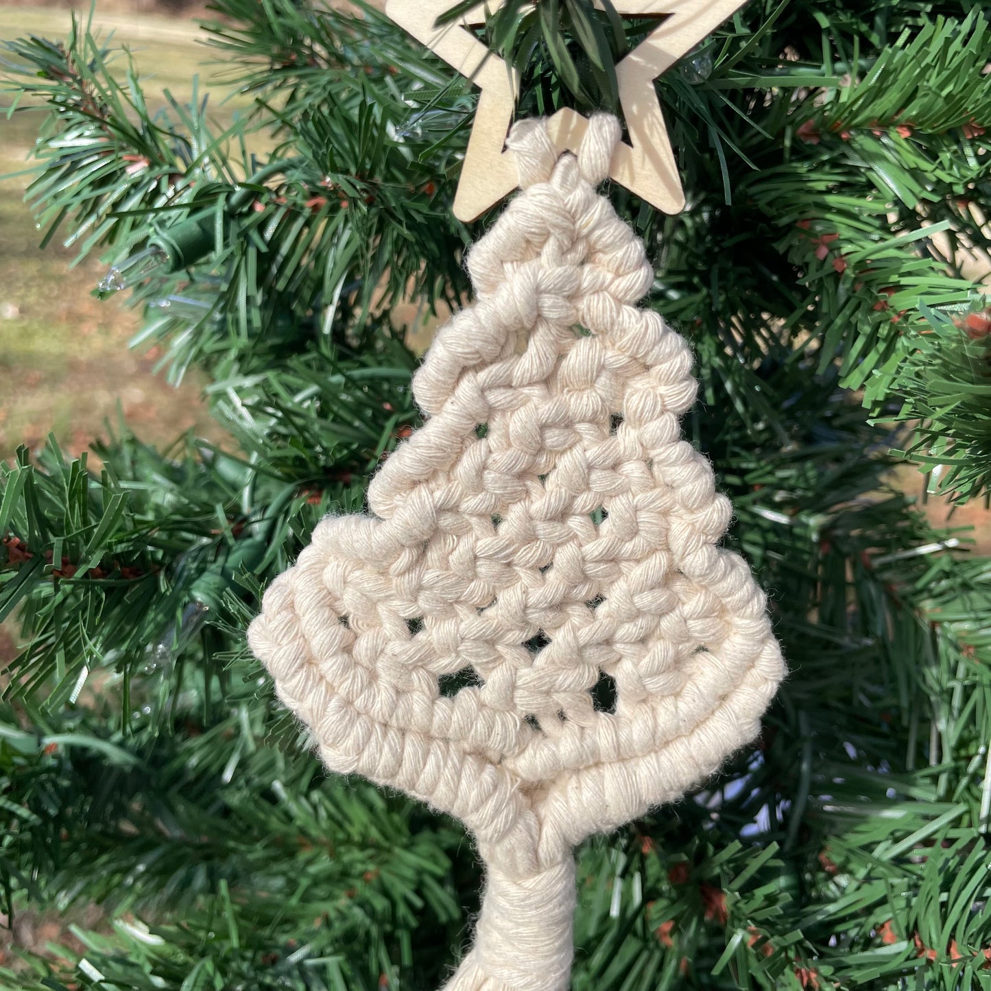 Macrame Tree Ornament