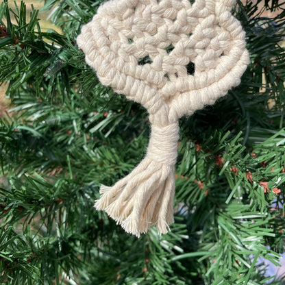 Macrame Tree Ornament