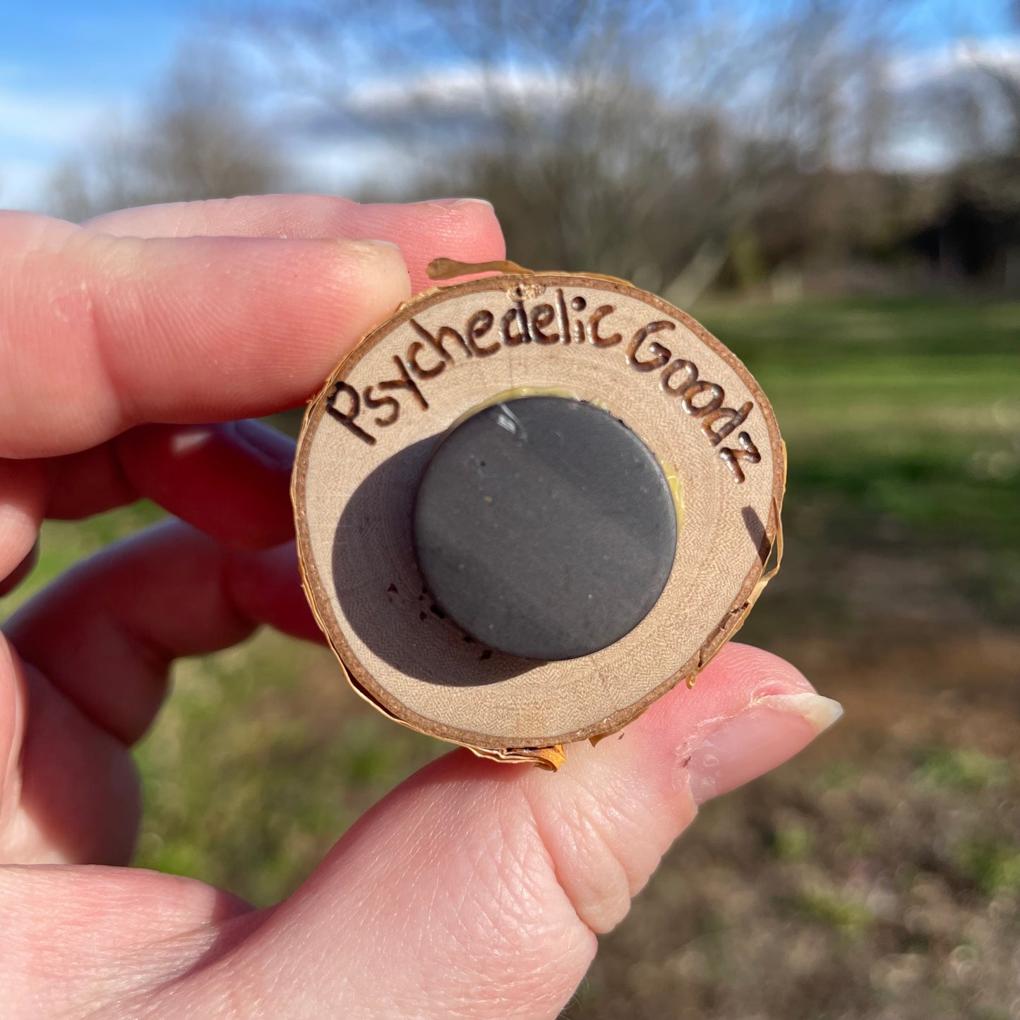 Wood Burned Magnets